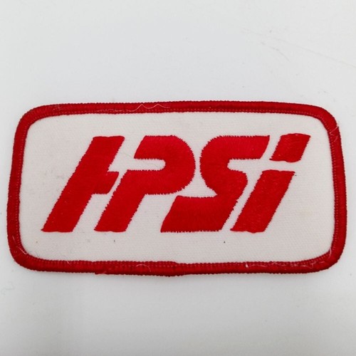 HPSI Vintage Uniform Patch Shirt Hat Red White Hydraulic Power Systems Used - Picture 8 of 9