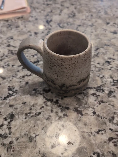 MCM Vintage Signed Studio Pottery Mid Century Stoneware Mug