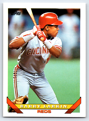 1993 Topps #110 Barry Larkin Cincinnati Reds Baseball Card | eBay