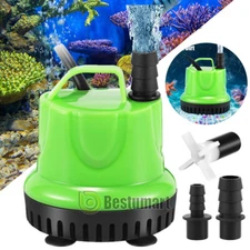 500GPH Aquarium Water Pump Submersible Fountain Pond Pump Hydroponics