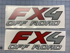 1- set of Ford F150 FX4 Off Road Decals F offroad Stickers Truck 4x4 Bed Side