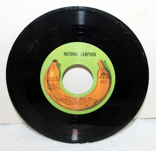 National Lampoon Presents the Watergate Tapes ~ 45 RPM Record BTA-240 ~ Mono - Picture 3 of 4