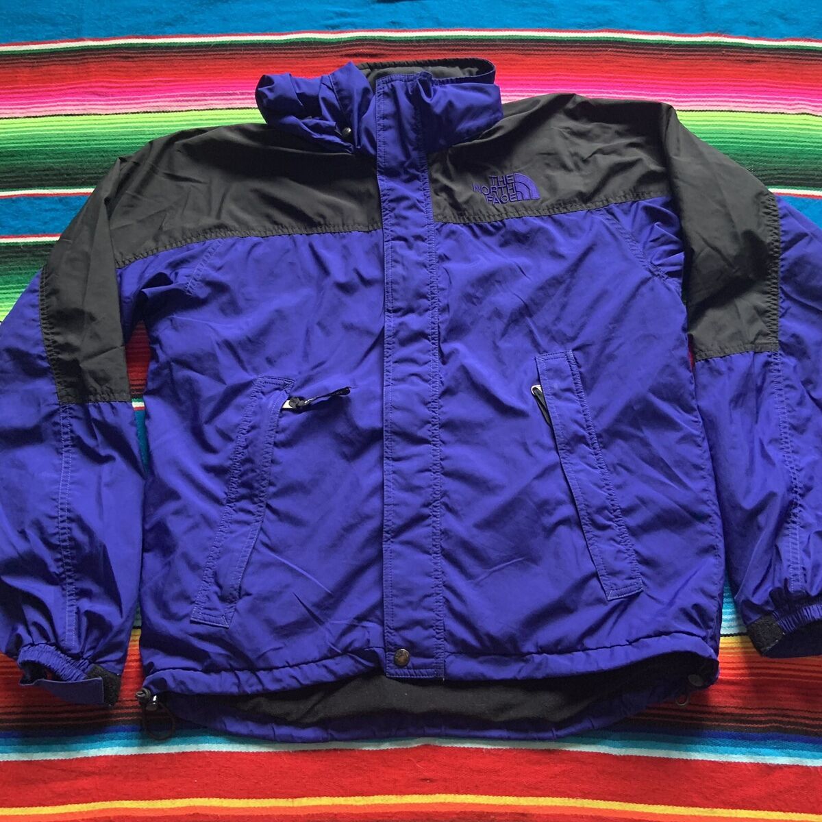 The North Face Vintage Lightweight Jacket Stow Pocket blue The North Face Vintage Lightweight Jacket Stow Pocket blue