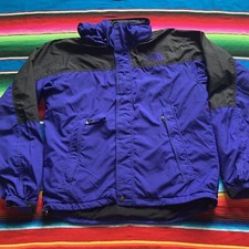 The North Face Vintage Lightweight Jacket Stow Pocket blue Mens Medium