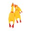 thumbnail 9 - Yellow Screaming Rubber Chicken Pet Dog Toys Puppy Squeak Squeaker Chew Gift Hot