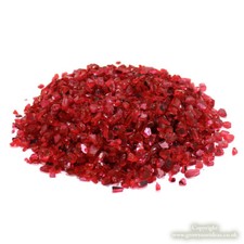 Red mirrored Crushed Glass Chippings  | 1-4mm | 100g