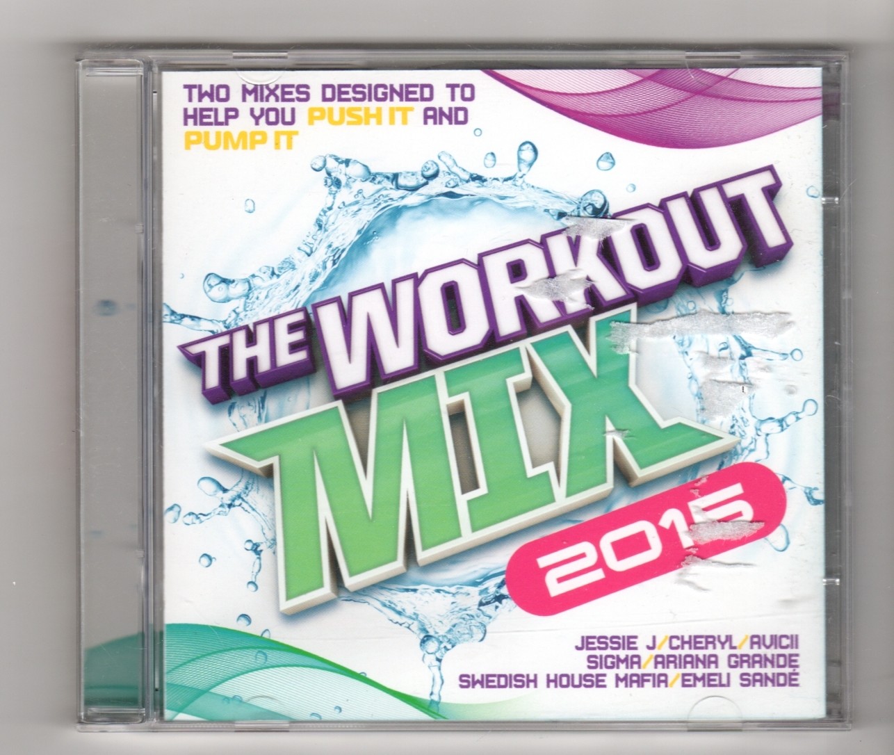 (IP839) The Workout Mix 2015, 40 tracks various artists - 2014 double CD