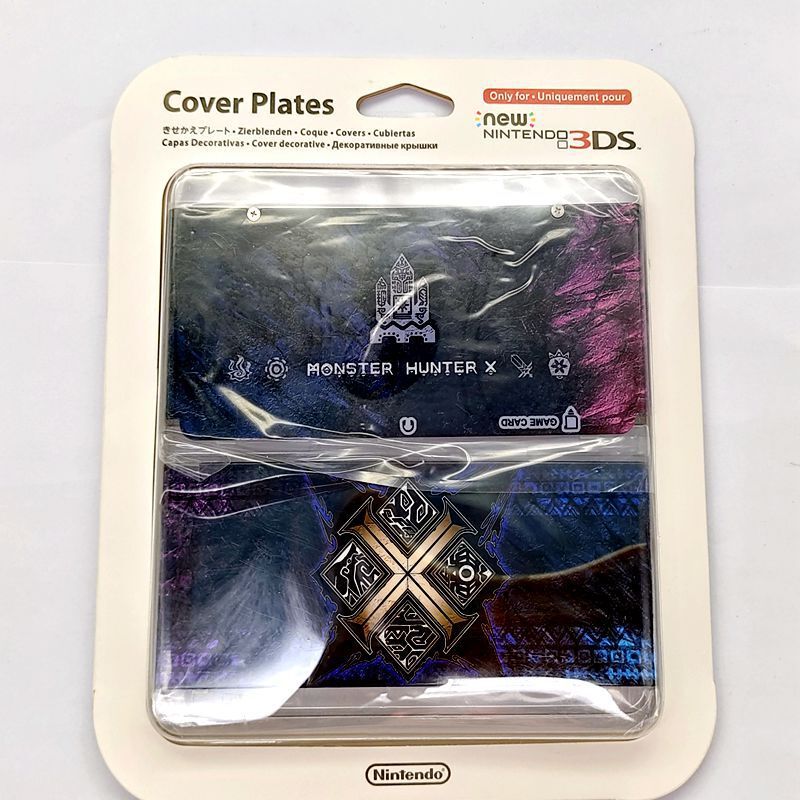 NEW Nintendo 3DS kisekae cover Face plate Monster Hunter X 065 Limited EditioN