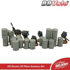 20 x Oil Drums Barrels For