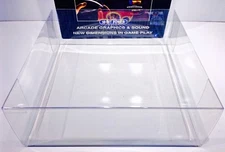 1 Console Box Protector For SEGA GENESIS ALTERED BEAST size only!  Clear Boxes