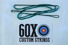 60X Custom Strings 56 1/2" D97 Green Recurve Bowstrings Bow String