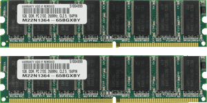 1GB MEMORY FOR ITOX G4V620 B B-G N