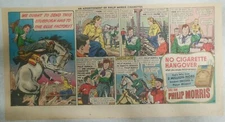 Phillip Morris Cigarette Ad: "Cowboy on Horse" from 1940's Size: 7.5 x 15 inches