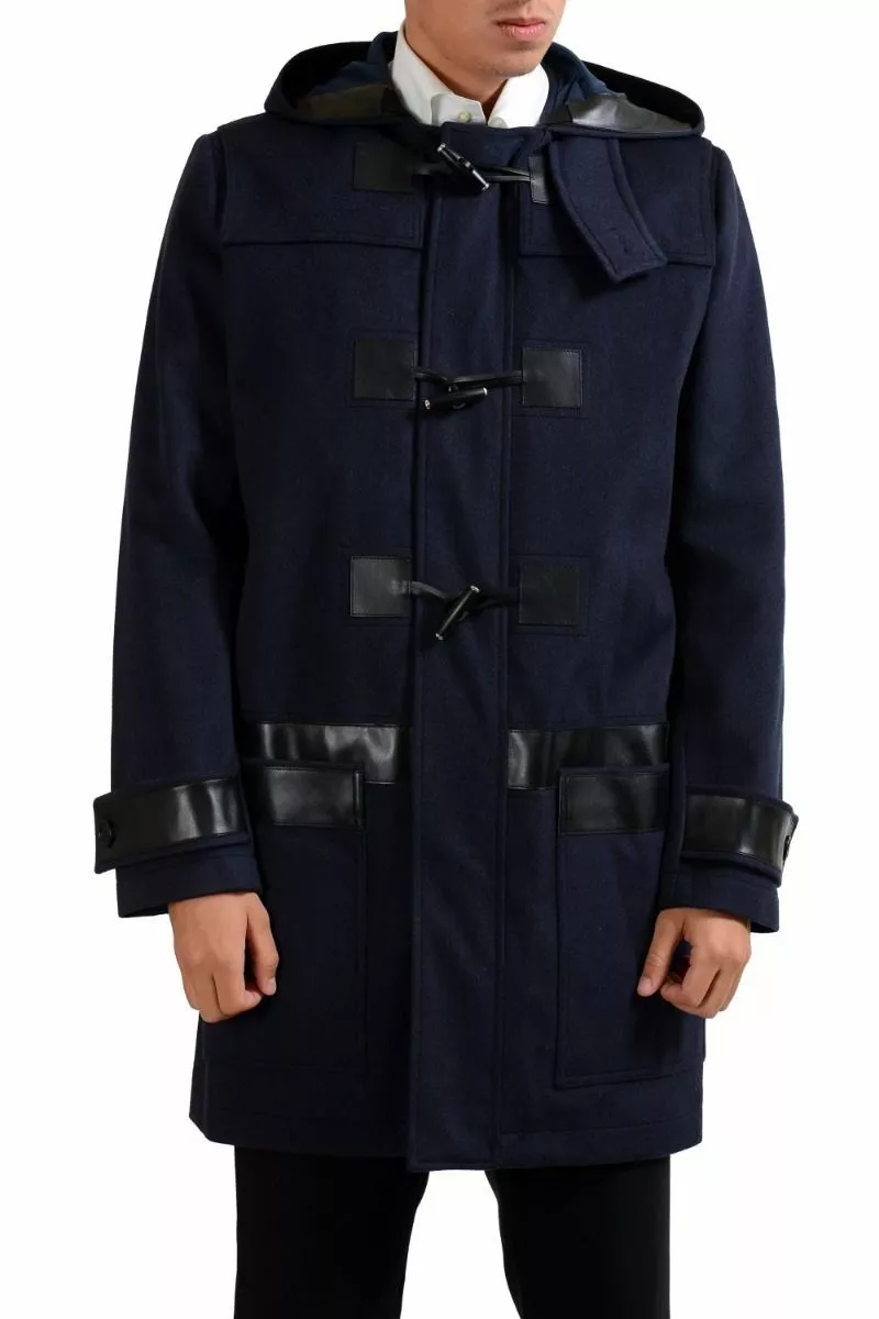 manteau dior homme bleu