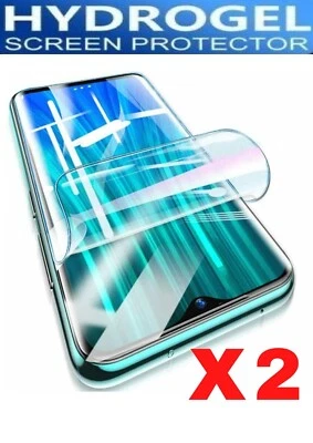 x2 Hydrogel Film Protection écran Samsung Galaxy S8/S9/S10/S20/Pro/note10/lite - Photo 1/4