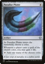 Paradise Plume 255 Non Foil Uncommon Commander 2021 MTG Near Mint