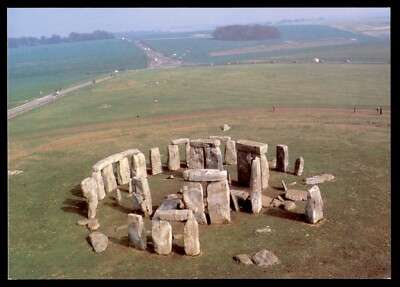 Postcard Stonehenge Aerial View, Wiltshire UNP | eBay
