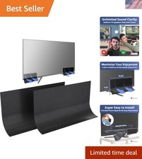 EUCATUS TV Speaker Sound Redirector for TVs with Down-Firing Speakers: Divert...