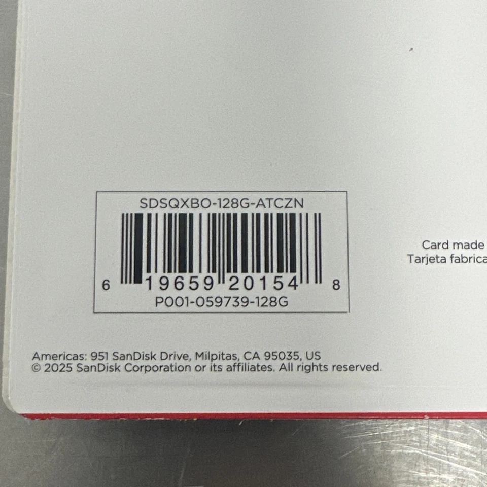 SANDISK MICROSDXC CARD FOR NINTENDO SWITCH 128GB  SPEED 100/90 - Image 4 of 4