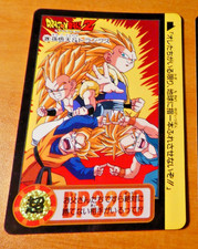 DRAGON BALL Z DBZ HONDAN PART 24 CARDDASS CARD CARTE 328 JAPAN NM 1995