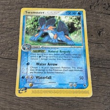 Swampert 23/109 Rare Ruby & Sapphire Pokemon Damaged