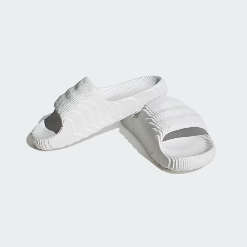 adidas Originals Adilette 22 Slide Sandals HQ4672 Men\'s size 11 Foam Comfy White adidas Originals Adilette 22 Slide Sandals HQ4672 Men main image 3