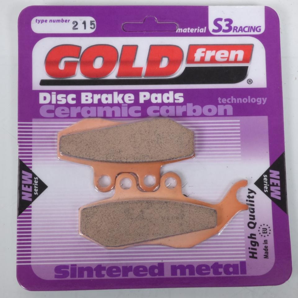 Plaquette de frein Gold Fren moto Triumph Tiger 885 pour rénovation train avant