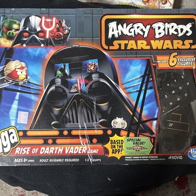 Angry Birds Star Wars Jenga Rise of Darth Vader Game + Exclusive Figures - As is