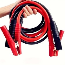 Heavy-Duty Car Battery Jumper Cables - 3M Emergency Jump Start for Vehicles