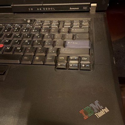 Lenovo ThinkPad R61 Laptop Notebook Black Casual Computing Model Lenovo R61