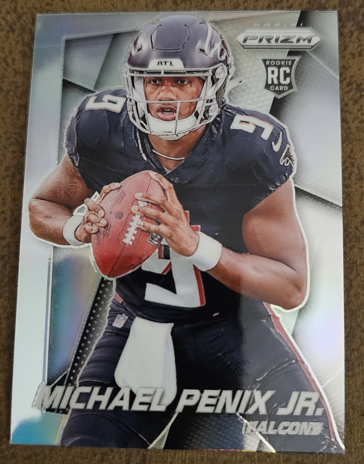 2024 Michael Penix Jr. Panini Prizm #2 Flashback SILVER Refractor Rookie RC