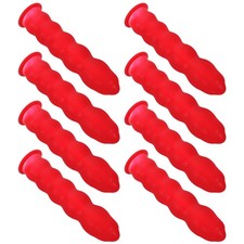 40Pcs Red Latex Caulk Caps Sealer Reusable Seal for Open Caulking Tubes