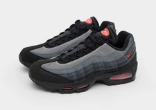 Nike Air Max 95 ® Big Bubble Black/Bright Crimson Mens Size: UK8 EUR42.5 RRP£175
