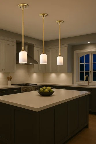 Nuvo Lighting 60/8645 Solara 5"W Mini Pendant - Black - Picture 2 of 9