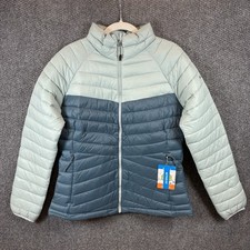 NWT Columbia Powder Pass Jacket Women  s S Omni-Heat Insulated Full Zip