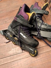 Bauer Fitness 3 70mm /78A Inline Rollerblades Super Light Chassis Size 9