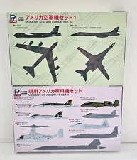 G 2X LOT 1/700 PIT ROAD SKY WAVE MODERN US AIRCRAFT SET 1 + AIR FORCE SET 1
