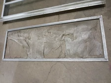 SCREEN   FRAME  ONLY FOR  jalousie   CAMPER WINDOW   VW  BUS  TWO PANE BUS 68-79