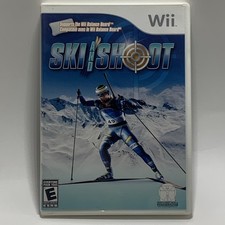 Ski and Shoot (Nintendo Wii, 2008) - CIB Rated Everyone Excellent Condition