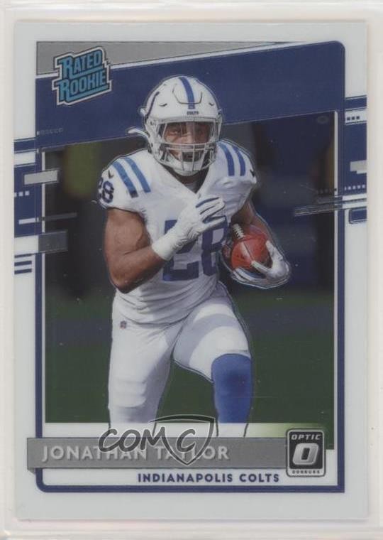 2020 Panini Donruss Rated Rookie Optic Preview Jonathan Taylor #P-317 0l8