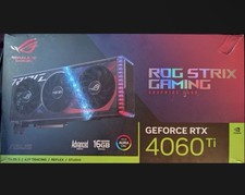 ASUS ROG STRIX NVIDIA GeForce RTX 4060 TI 16GB GDDR6X Gaming Graphics Card