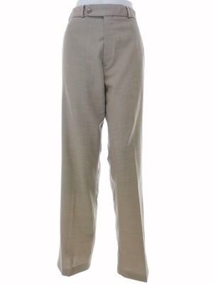 Elegant Herren Hose Beige Wollmischung Reißverschluss Taschen BRUHL Gr. 46
