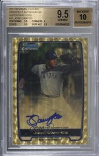 2012 Bowman Chrome Prospects Superfractor 1/1 Jose Campos BGS 9.5 Auto 1e5
