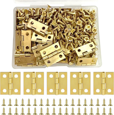Mini Scharniere Klein 50 Stück Scharniere Klappbar Klein 15 X 18 Mm Mini Schrank