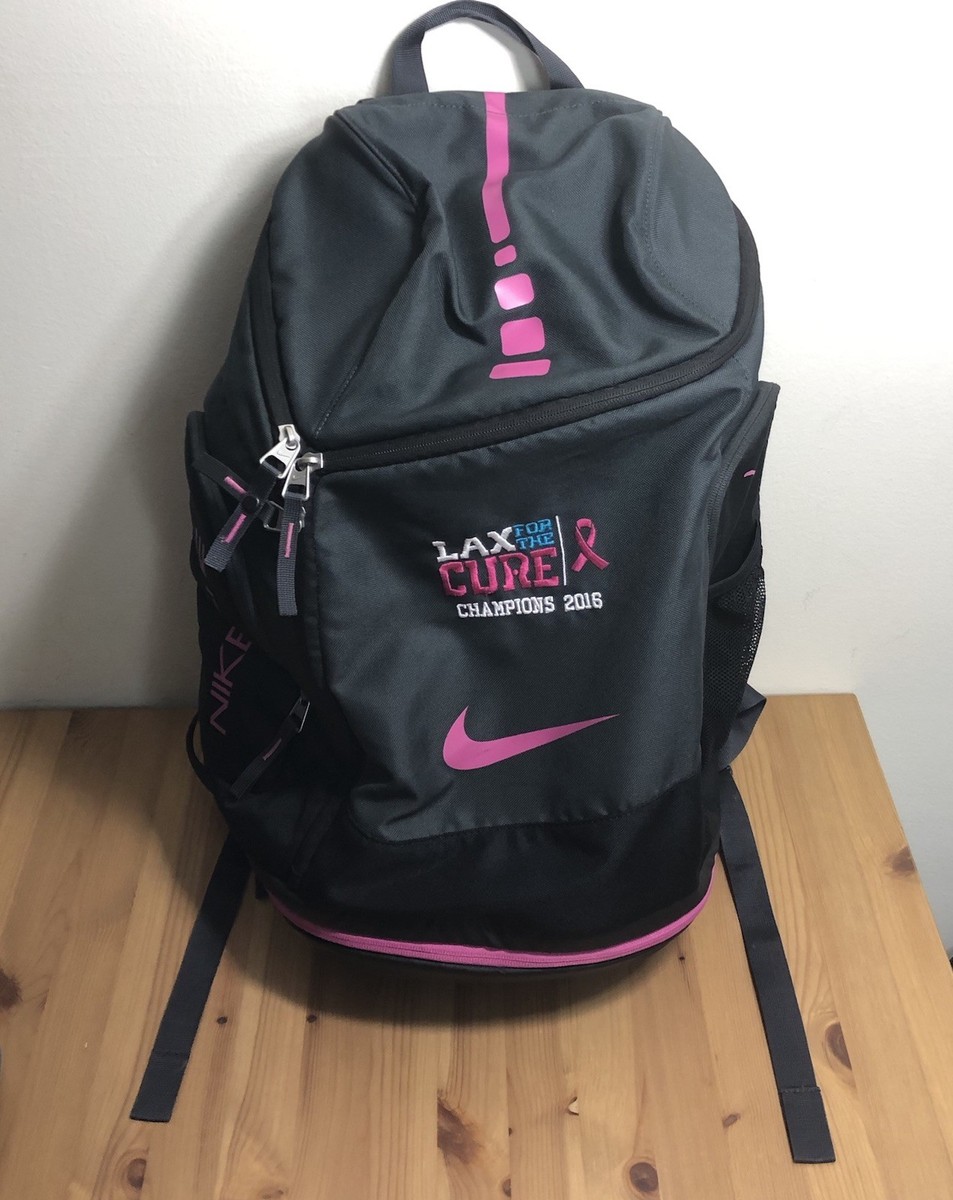 Nike Elite Breast Cancer Awareness Kay Yow 2016 Lacrosse Champions Backpack Sz L | eBay Nike Elite Breast Cancer Awareness Kay Yow 2016 Lacrosse Champions Backpack Sz L | eBay