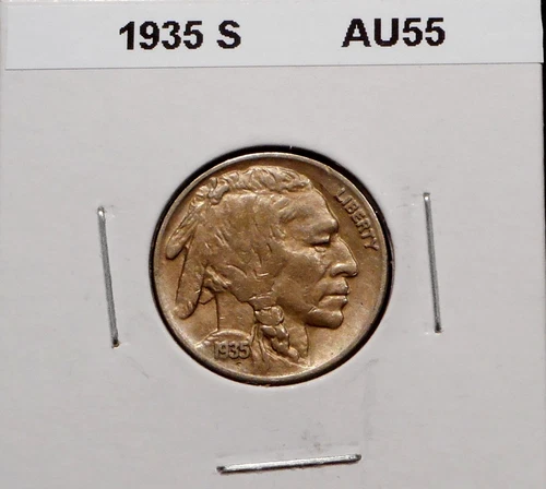1935-S   Buffalo Nickel - Choice AU Uncirculated