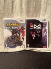 Wii Games Lot Of 4 - Racing Bundle - Dave Mirra BMX, Ski-Doo Challenge