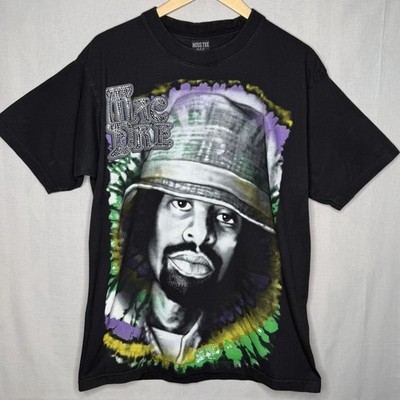 Vintage Mac Dre T-shirt Hoss USA Black Short Sleeve Men s XL Rare Guc