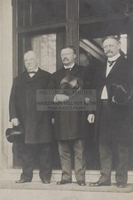 EX PRESIDENT GROVER CLEVELAND PRESIDENT THEODORE ROOSEVELT 19 4X6 POSTCARD PHOTO