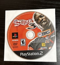 NFL Street 3 (Playstation 2 PS2) Black Label - Authentic - Resurfaced & Tested -